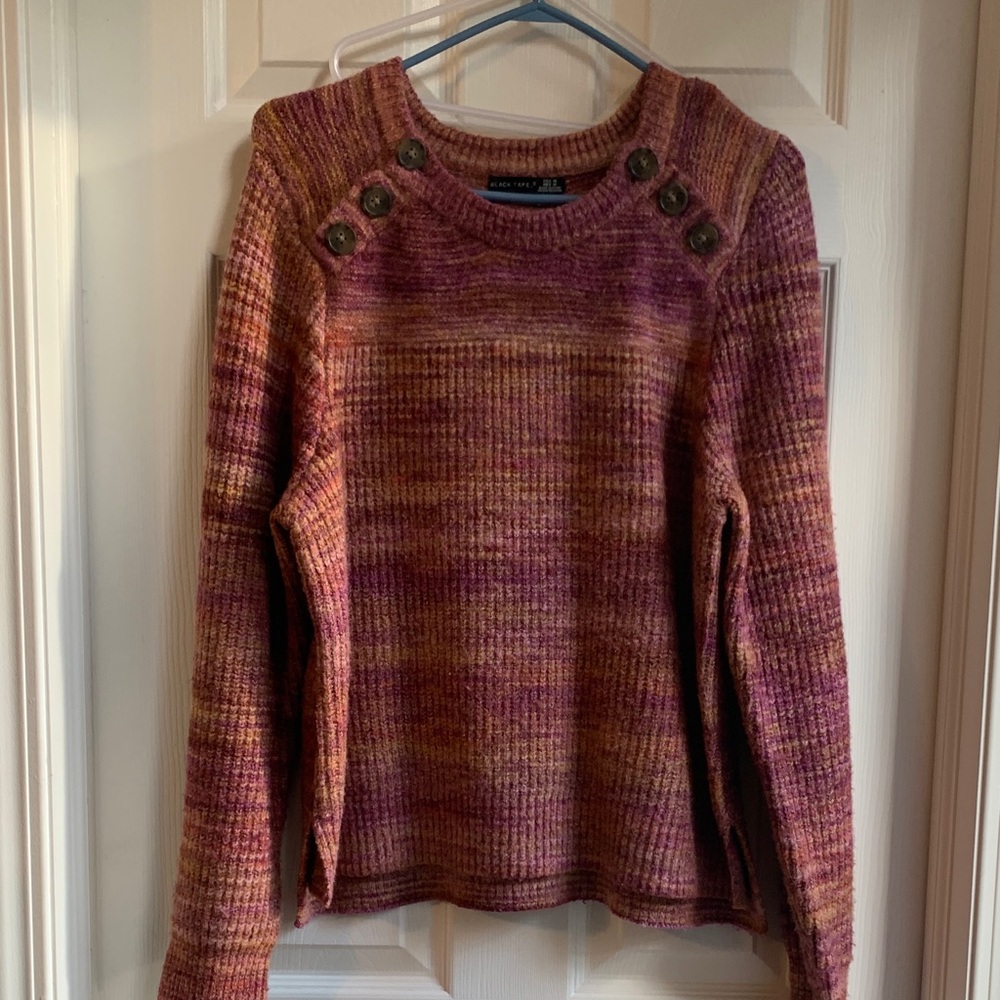 Cozy Multicolor Knit Sweater